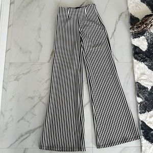 High waisted trousers